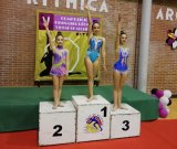 Gib gymnasts in competition